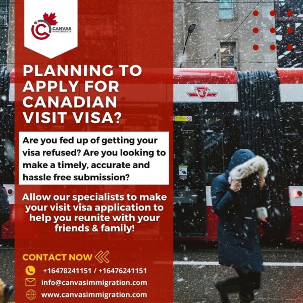 Are you wondering how to apply for a Visitor's Visa? Allow the most experienced immigration advisors to file and supervise your application! Throughout the process, Canvas Immigration ensures its clients accuracy and satisfaction.For further inquiry, please contact us: 
☎️: +16478241151 / +16476241151 
📩: infocanvasimmigration.com
•
•
•
•
•
•
•
 canadaimmigration canada immigration canadavisa expressentry canadapr studyincanada visa immigrationconsultant workpermit pnp ielts studyabroad studyvisa immigrationlawyer expressentrycanada studentvisa permanentresidency immigratetocanada toronto immigrationcanada migratetocanada canadaexpressentry immigrationtocanada settleincanada prvisa covid immigrationconsultants canadaworkpermit